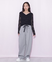 ＜セットアップ対応＞バレルスウェットパンツ