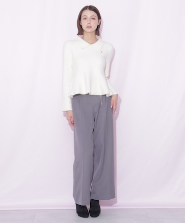チェーンベルトパンツ