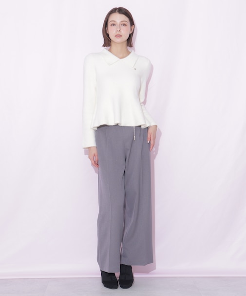 チェーンベルトパンツ