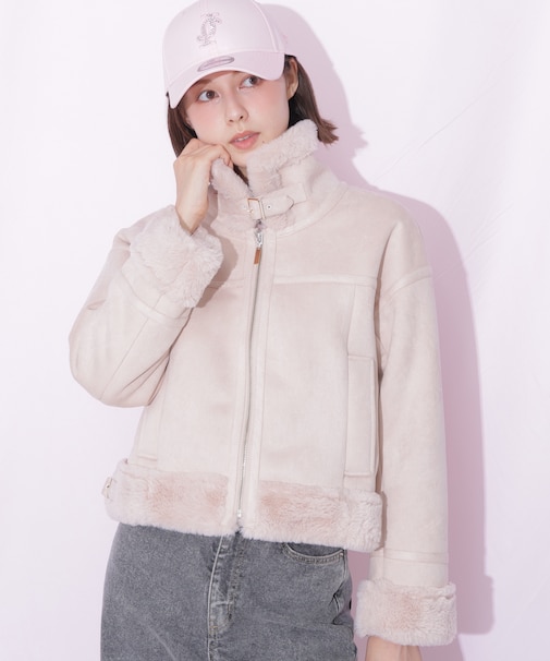 フェイクムートンフライトジャケット 26AW