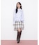 ロービングチェックミニスカート