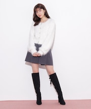 ベルト付きショートパンツ