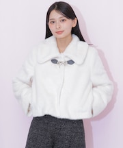 フェイクファーショートジャケット 26AW
