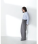 サイドバックルバレルパンツ