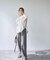 バレルラインデニムパンツ　24SS