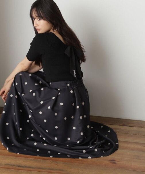 ドットフレアスカート