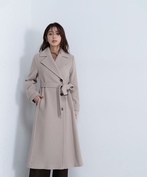 NATURAL BEAUTY BASIC ベルテッドコート ベルテッドコート 24AW | ナチュラルビューティーベーシック