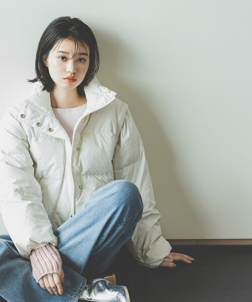 2wayショートダウン 24AW｜ナチュラルビューティーベーシックの通販