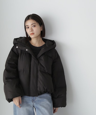 ショートフードダウン 24AW｜ナチュラルビューティーベーシックの通販 