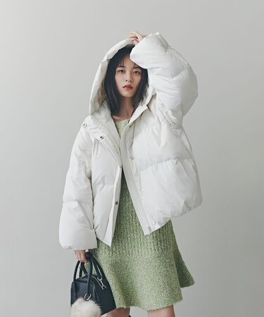 ショートフードダウン 24AW｜ナチュラルビューティーベーシックの通販 