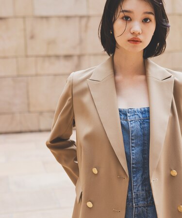 ダブルブレストボクシージャケット 24AW｜ナチュラルビューティー 