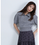ハーフジップフォルムニット　24AW