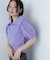 ハーフジップフォルムニット　24AW