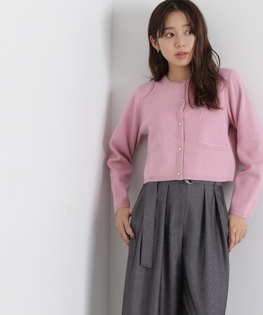 シルクブレンドカーディガン　24AW