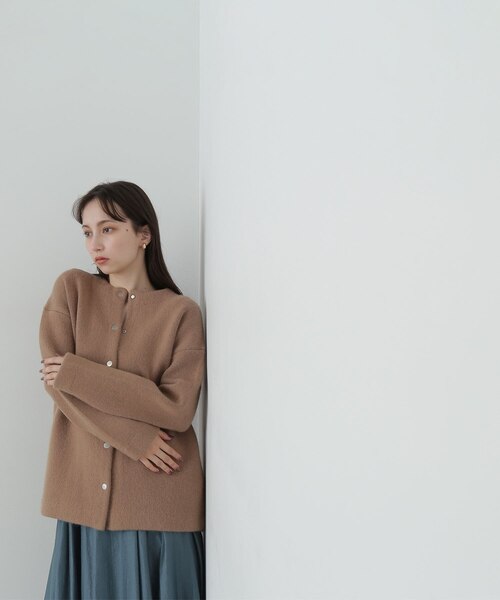 FOX接結コーディガン 24AW｜ナチュラルビューティーベーシックの通販