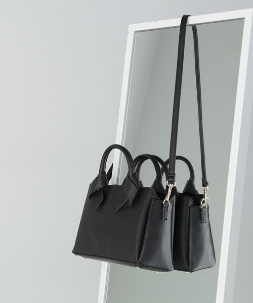 natural beauty basic ボクシーリボントートバッグ NATURAL BEAUTY BASIC｜ボクシーリボントートバッグ | Rakuten