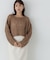 スパンコールケーブルシアーニット　24AW