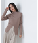 スリットデザインリブニット　24AW