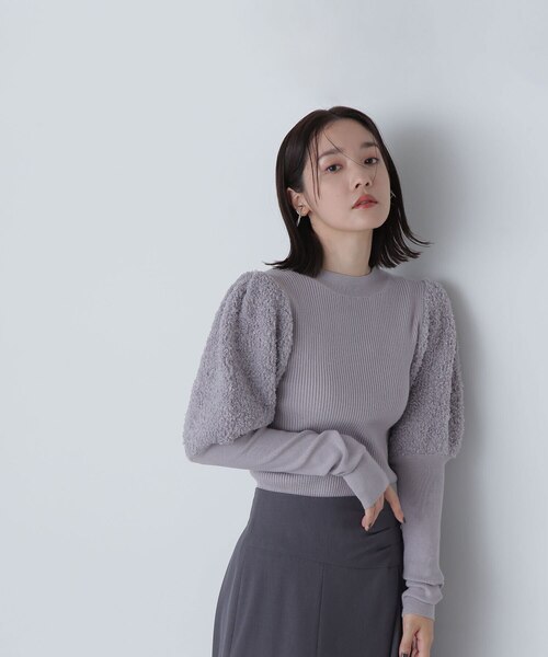 HYKE - ハイク  24AW  242-11376 フリンジノースリーブニットベスト レディース HYKE ハイク 24AW 242-11376 フリンジノースリーブニットベスト