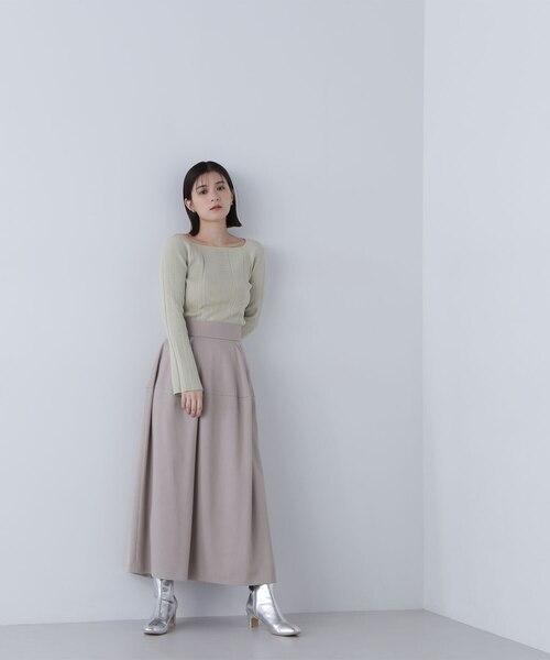 コクーンフレアスカート｜ナチュラルビューティーベーシックの
