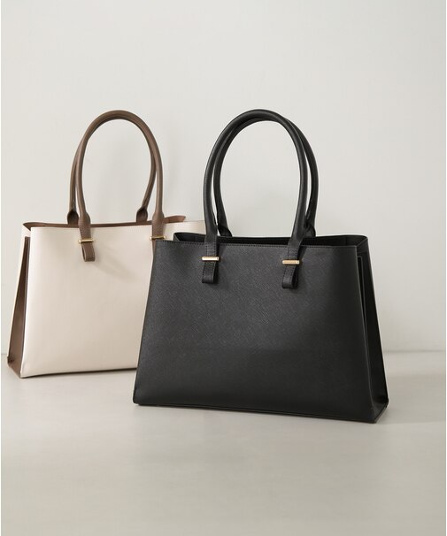 トラペーズクラッシートートバッグ