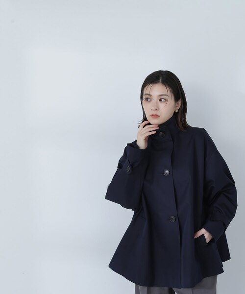 【新品】スタンドネックハーフコート スタンドネックハーフコート｜ナチュラルビューティーベーシックの通販