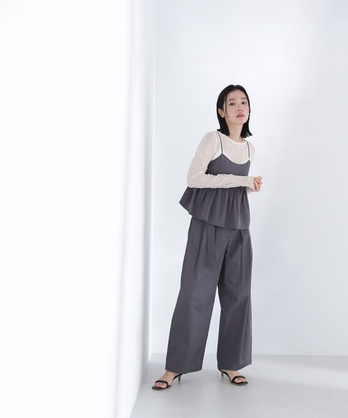 ベルテッドパンツ｜ナチュラルビューティーベーシックの通販