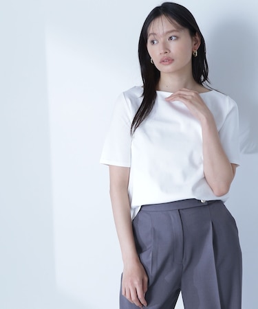 ベーシックTシャツシリーズ ボートネック