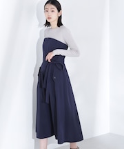 ドッキングトレンチワンピース