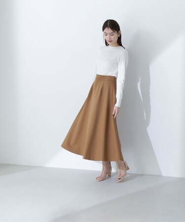 カルゼストレッチシリーズ サーキュラースカート