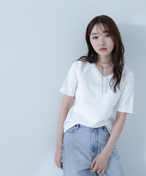 ベーシックTシャツシリーズ Vネック