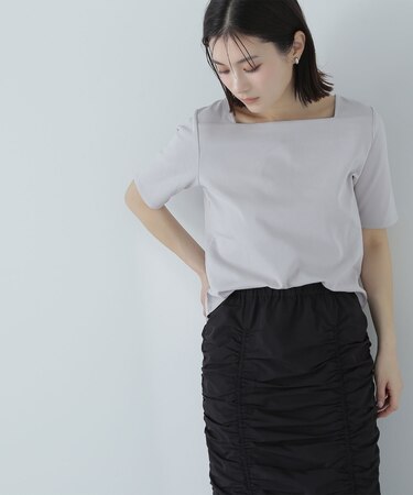 ベーシックTシャツシリーズ スクエアネック