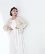 シアークロップドブルゾン