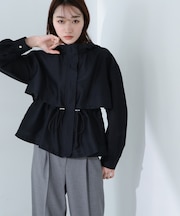 フーディードロストブルゾン
