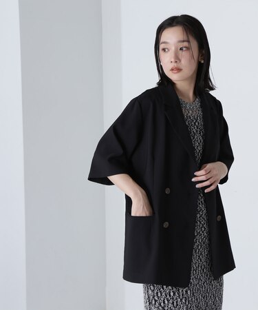 ハーフスリーブダブルジャケット