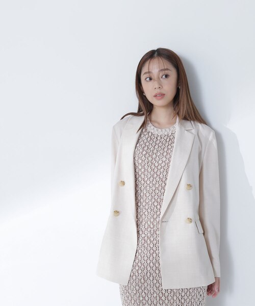 ライトボクシーダブルジャケット｜ナチュラルビューティーベーシックの