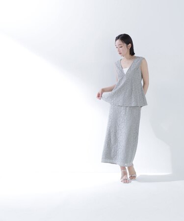 ペプラムレースセットアップ