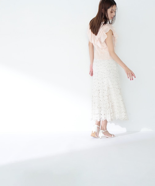 ラッフルレース SETUP スカート