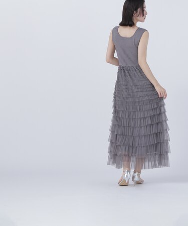 ティアードドッキングワンピース