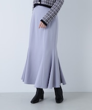 ヘム切替マーメイドスカート