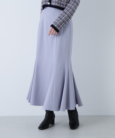 ヘム切替マーメイドスカート