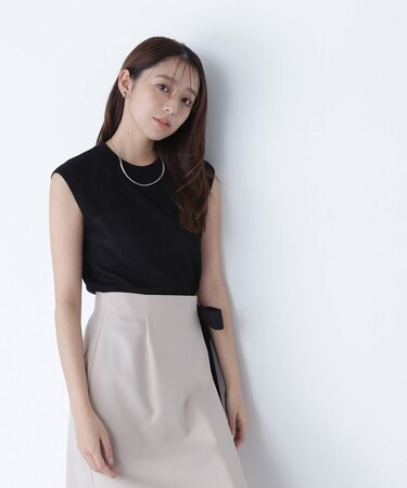 シアーリブニット