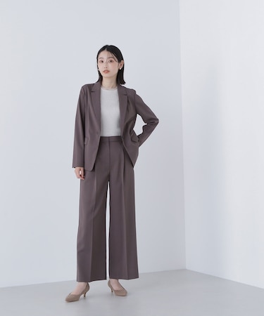 サマードライタッチ SETUP ワイドパンツ