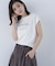 フレンチスリーブロゴTシャツ