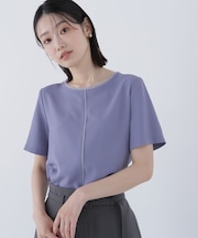シフォンラインTブラウス