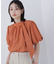 リネンライクサイドタイブラウス