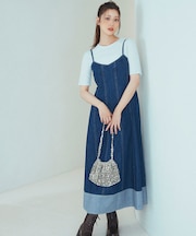 ラメリブカットソー