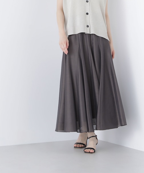 シャイニーシアーボイルスカート