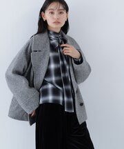 ウーリーフォルムハーフコート