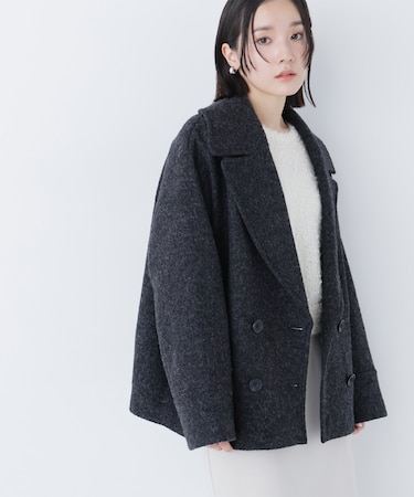 ウーリーフォルムハーフコート